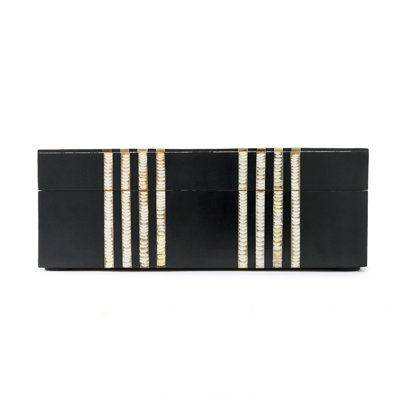 Medium Black Resin Box