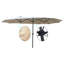 Parasol d'extérieur double face pour terrasse Tiffney-669508166