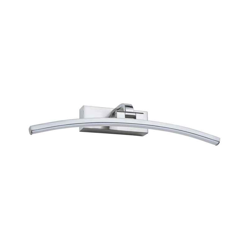 1 - Light Hardwired LED Wall Mounted Picture Light, Brushed Nickel
