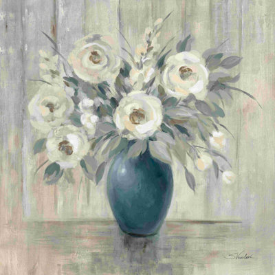 «Gray Barn Floral» par Silvia Vassileva - impression