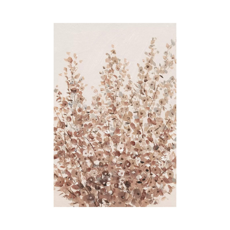 Rustic Wildflowers II by Tim OToole - Wrapped Canvas Gallery-Wrapped Canvas Giclée, 101.6 cm H x 66.04 cm W