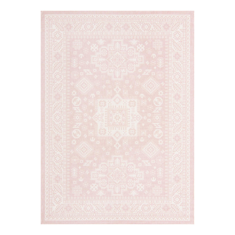Danera Geometric Indoor / Outdoor Rug, Rectangle 7' x 10'