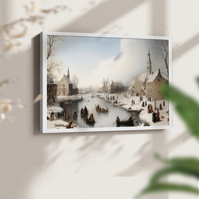 Chirstmas Art-CMXII -Framed Print - Restickable