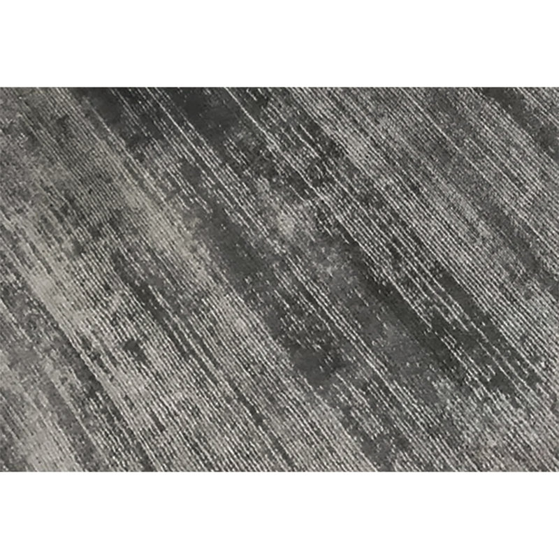 Cotton Area Rug in Gray, Rectangle 12' x 18'