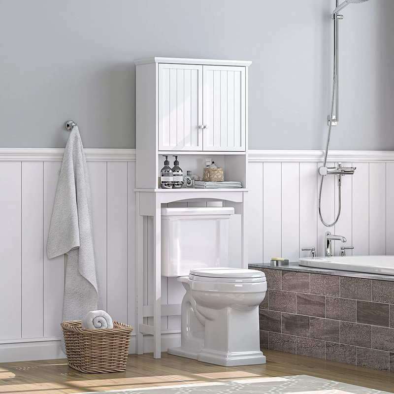 Freestanding Over The Toilet Storage