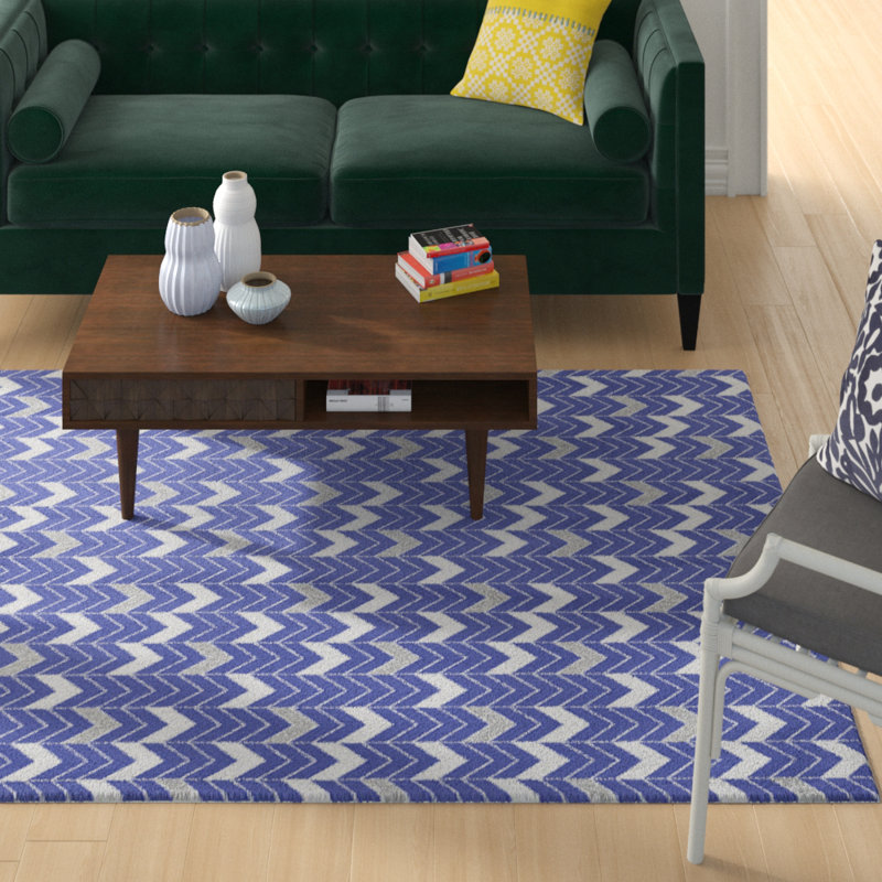 Stephenie Chevron Indoor Rug, Rectangle 5' x 7'