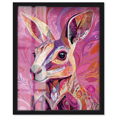 «Vibrant Marsupial Shadowbox» par Art Remedy