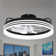 Codero 19.7'' Ceiling Fan with LED Lights