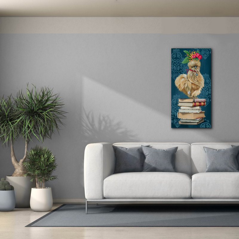  Art mural en toile 20 po x 40 po «Brown Silkie» par Heather