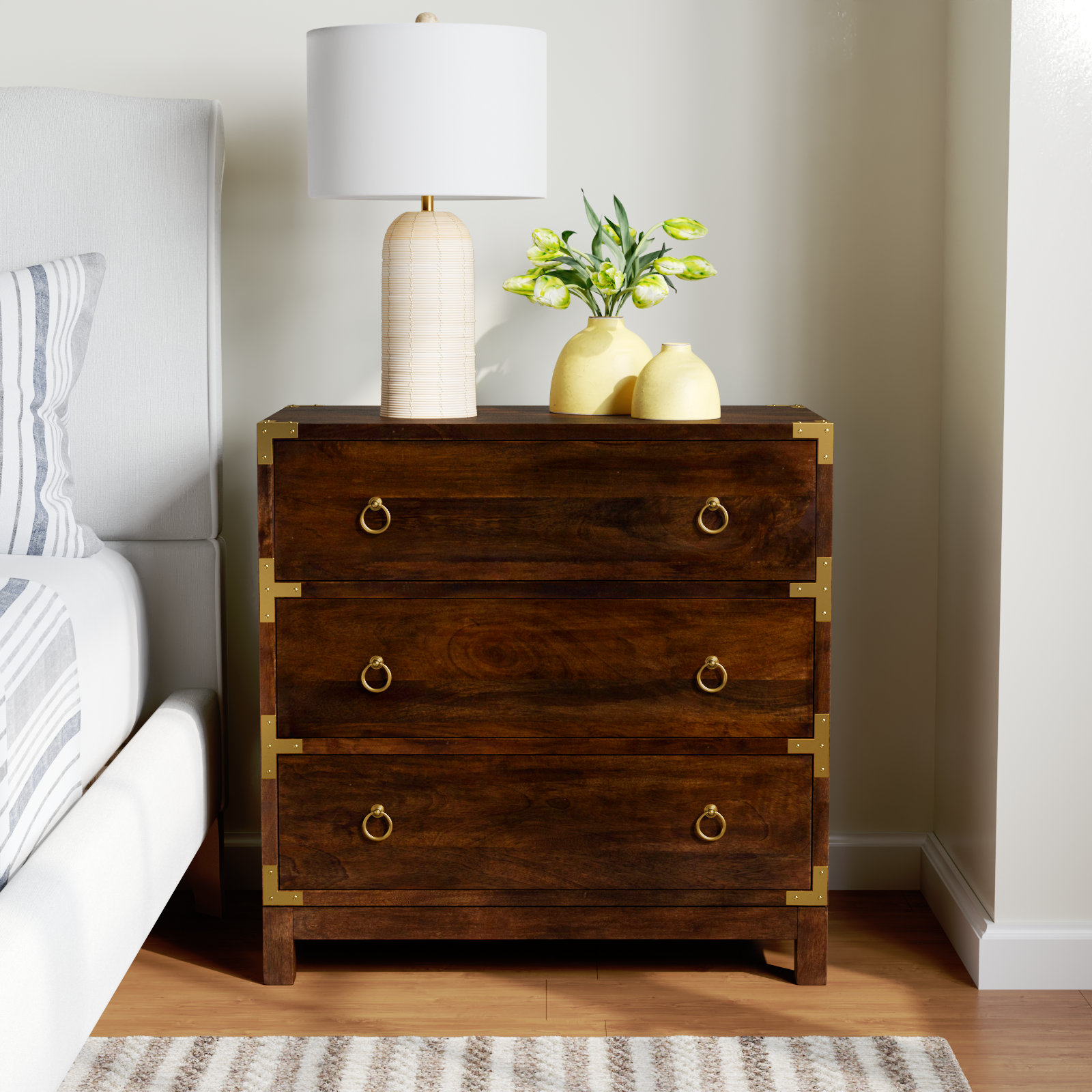 Aerial Accent Chest, Brown