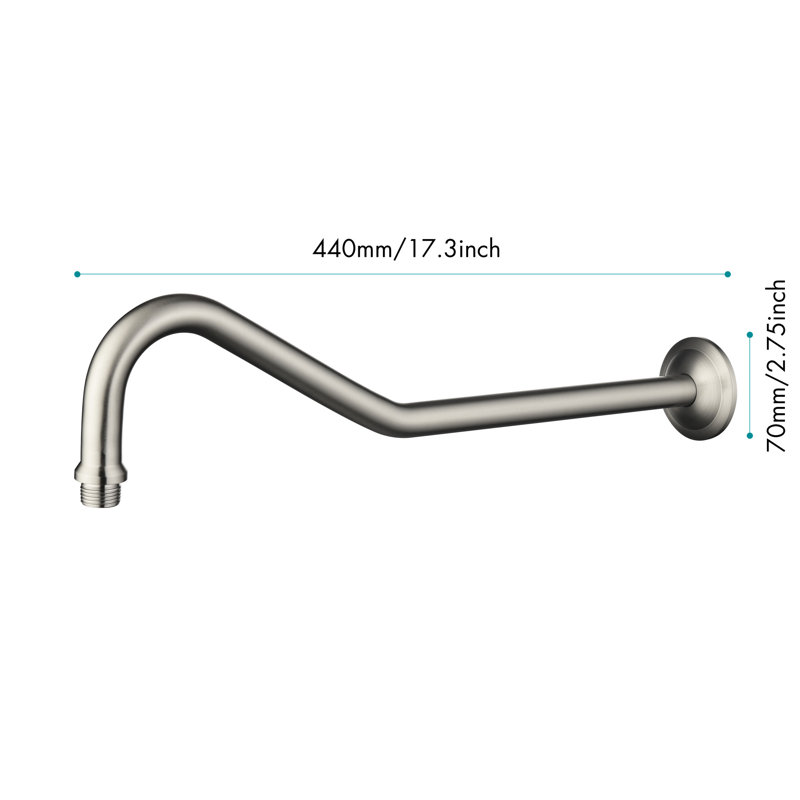 Système de douche contemporain avec jets fonctionnels modernes: tête, douche à main, barre coulissante, jets de corps polyvalents