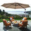 Parasol en porte-à-faux 11 pi Gahn-874645153