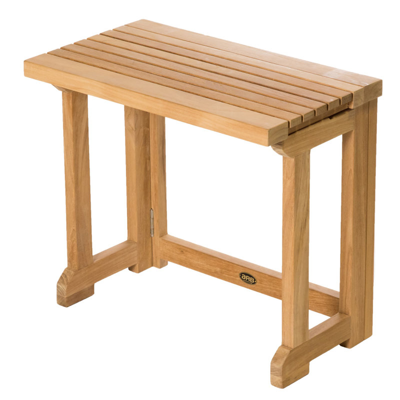 20'' W Teak Shower Bench