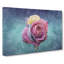 Multi-Coloured Rose Flower - Wrapped Canvas-56630230