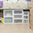 Sterilite Clear & White Plastic Storage Bin with One Drawer