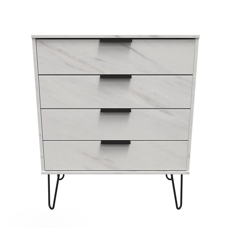 Turah 77cm W 4 - Drawer Chest of Drawers