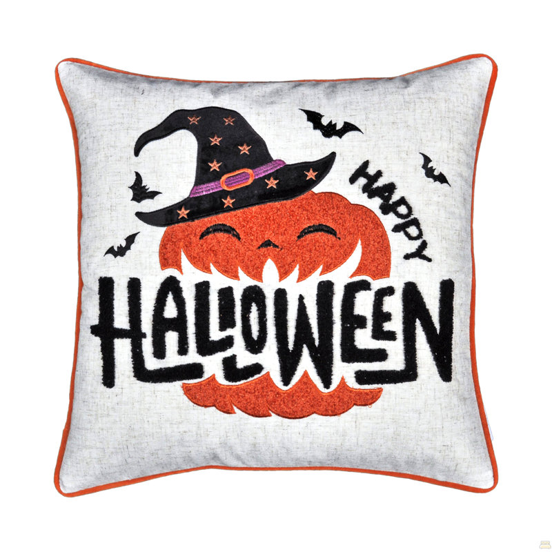 Ensemble de 2 coussins Happy Halloween, Ensemble 2 pièces