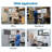 Height Adjustable Rolling PC Cart Desktop Laptop Dual Monitors-54648857