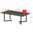 Barkot Metal Base Dining Table