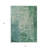 3' X 5' Emerald Abstract Washable Indoor Outdoor Area Rug