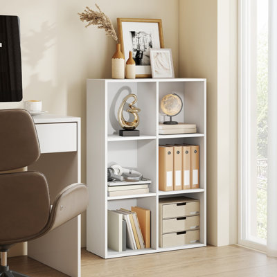 Rangement compact à 6 compartiments pour le bureau à domicile