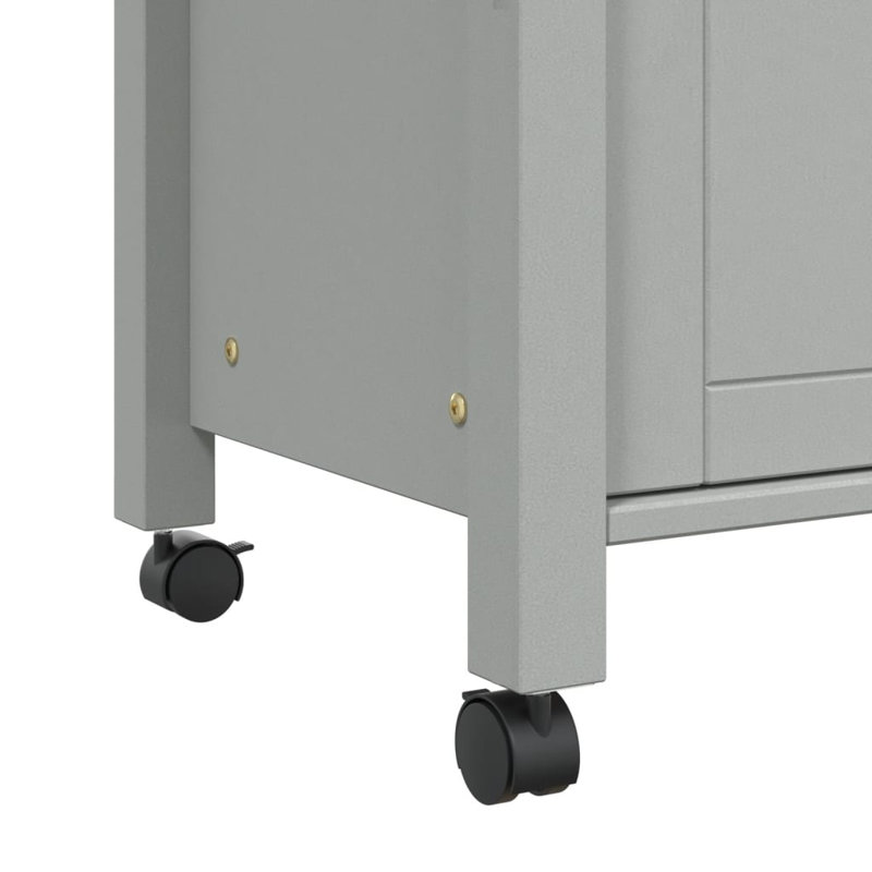Kitchen Serving Cart, Grey