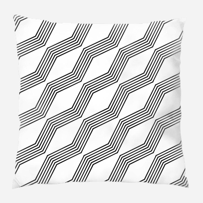 Coussin décoratif à lignes, Intérieur
