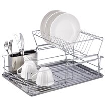 Costco Deals Online - simplehuman Steel Frame Dishrack & Sink Caddy  available now on Costco.com! . Features: - Sink Caddy Included - Stainless  Steel Body with Anti-Slip Rubber Feet - Pivoting Swivel