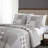  Checkered Patchwork Washed Cotton Quilt Set-1648368225