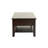 Espresso Finish 3Pc Occasional Table Set Living Room 1X Coffee Table 2X End Tables Wooden Classic Drawers Open Storage Shelf Base (Only Including Table)