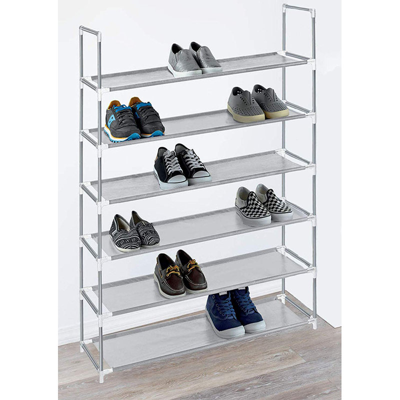 Zipcode Design™ 30 Pair Stackable Shoe Rack & Reviews | Wayfair