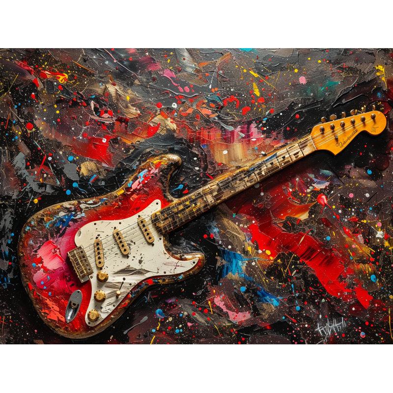 Coussin électrique pour guitare électrique, H 20 po x l 20 po