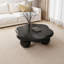 Table basse moderne en forme de nuage avec pieds sphériques, pour animaux de compagnie et enfants, conception peu encombrante-462445598