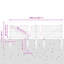 50 cm H x 1000 cm W Fence Panels Fencing