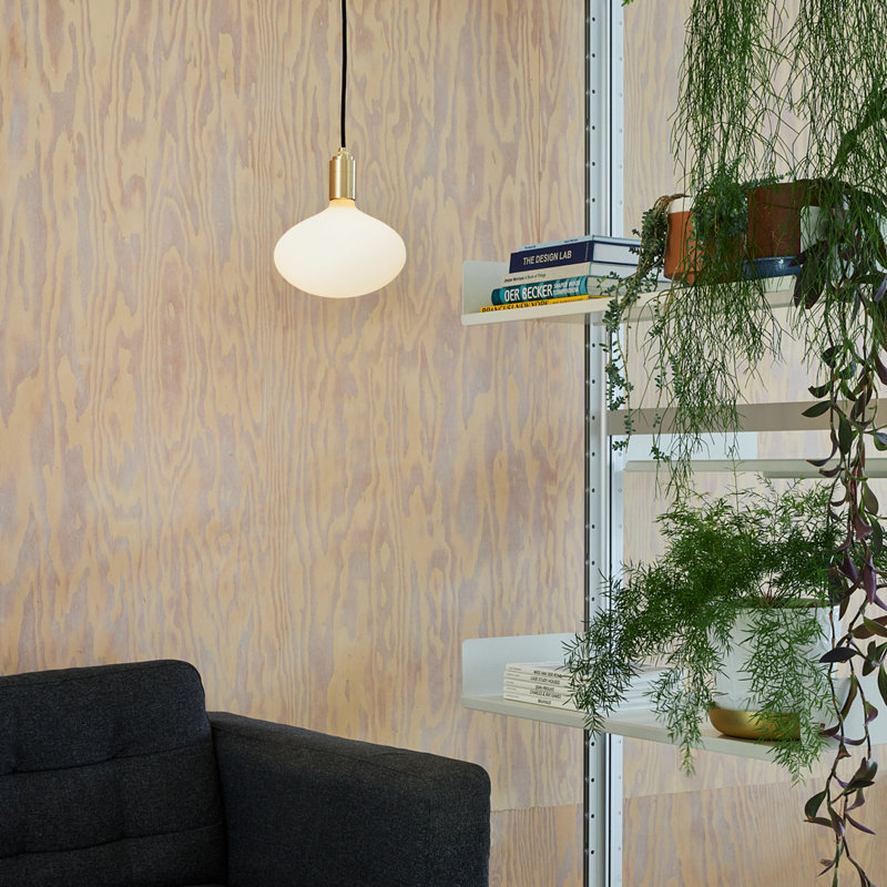 1 - Light Pendant, Oak