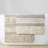 Woven Texture Stripe Bath Rug 22X58"