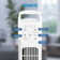 HOMCOM 78.5cm Oscillating Tower Fan Fan