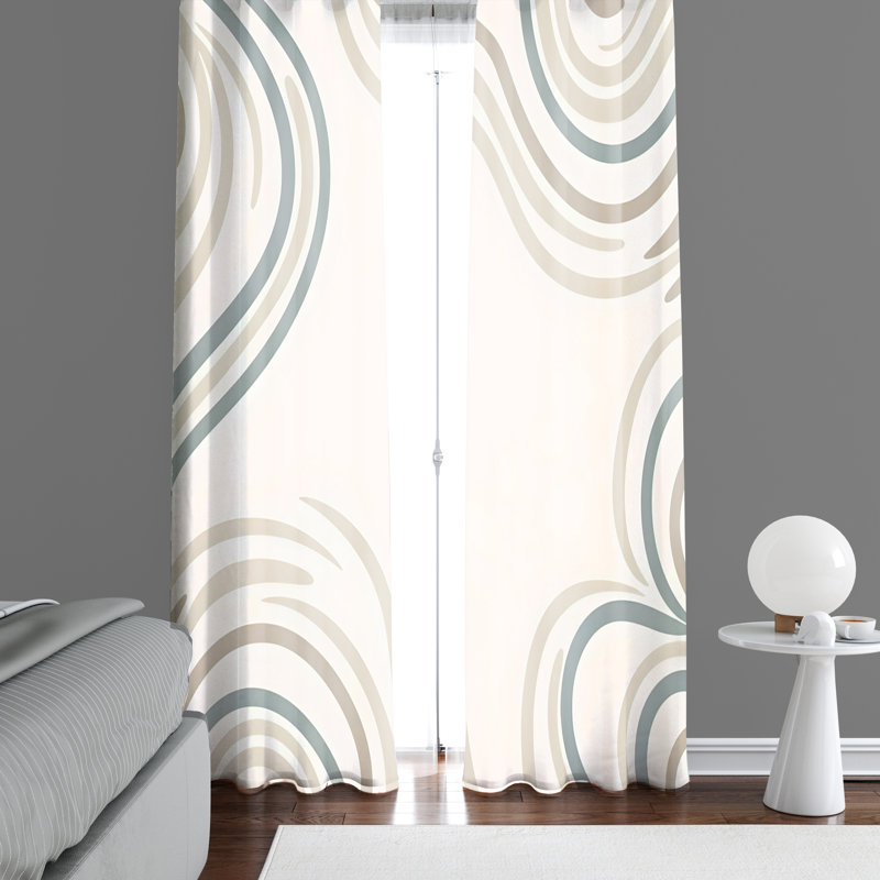 Window Curtains, 20" W x 52" L