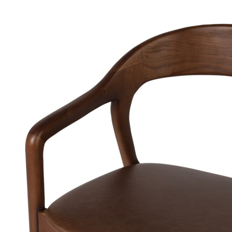 Amare Dining Armchair, Umber Ash, Sonoma Coco