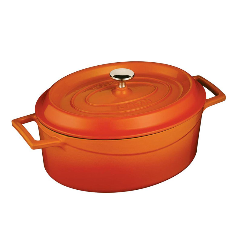 Lavabo en fonte 7,5 pte, Orange