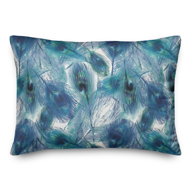 Coussin Peacock Feathers