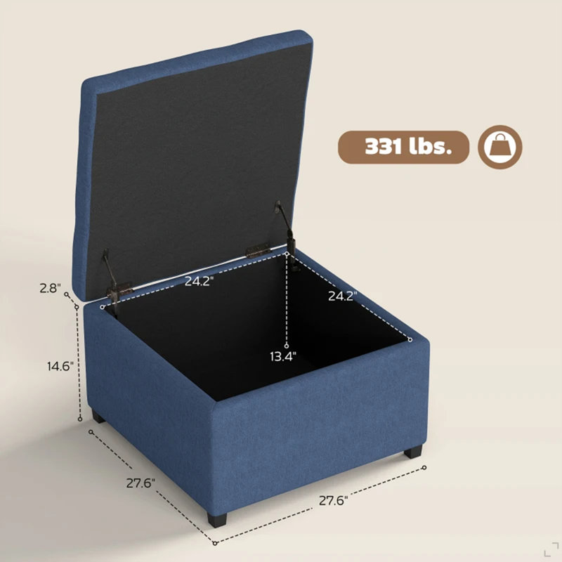 Entryway Bench,Round Storage Ottoman Bench,Sofa Bench