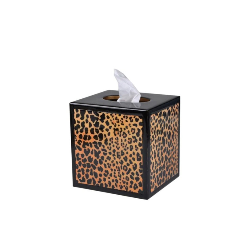 Mike + Ally Luxury Congo Square Tissue Holder for Bathroom & Bedroom