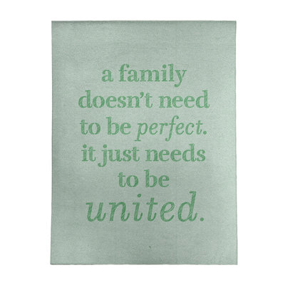 Quotes Chenille Indoor Rug