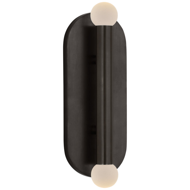 Rousseau 2 - Light LED Bath Bar, Bronze