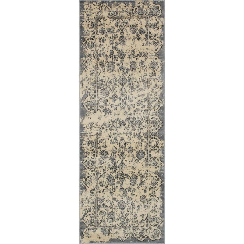 Matias Floral Indoor Rug, Runner 2'2" x 6'