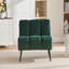 Fauteuil d'appoint rembourré capitonné sans accoudoirs-310130695