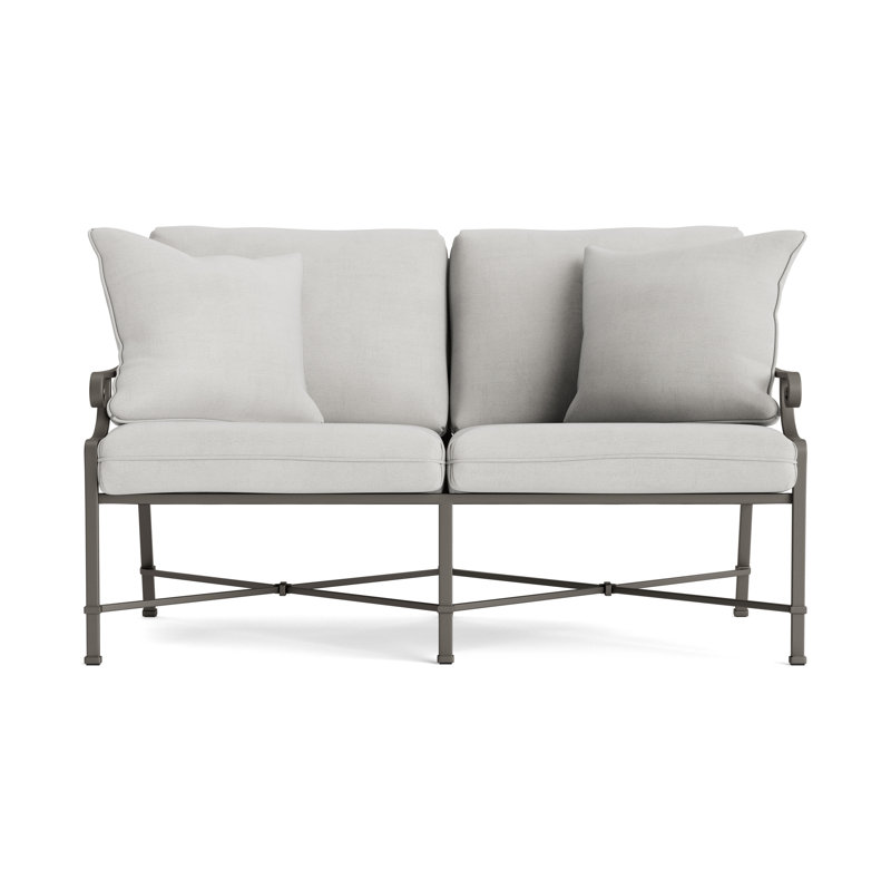 Venetian Outdoor 2 - Seat Loveseat, Fusion Dove, Mica