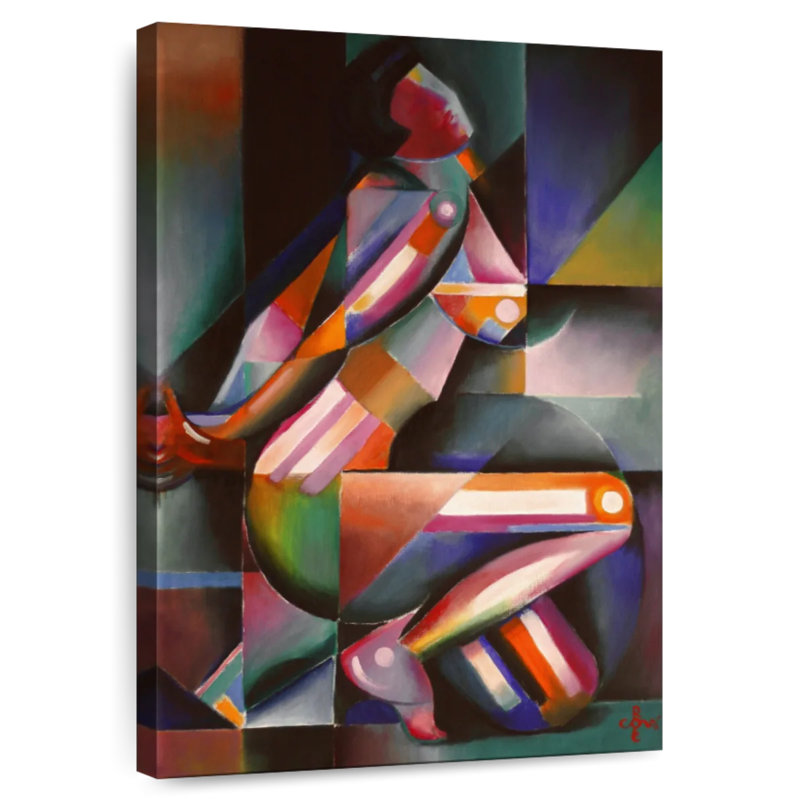 Leisha Roundism VI, 30" H x 20" W