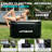 Luthbaxe Cold Plunge Tub | Upgraded 226 Gallon Inflatable Icebath Tub With 5 Layers Durable Design | Portable Cold Water Tub For Athletes' Recovery | Ice Bath For Outdoor And Camping | Black
